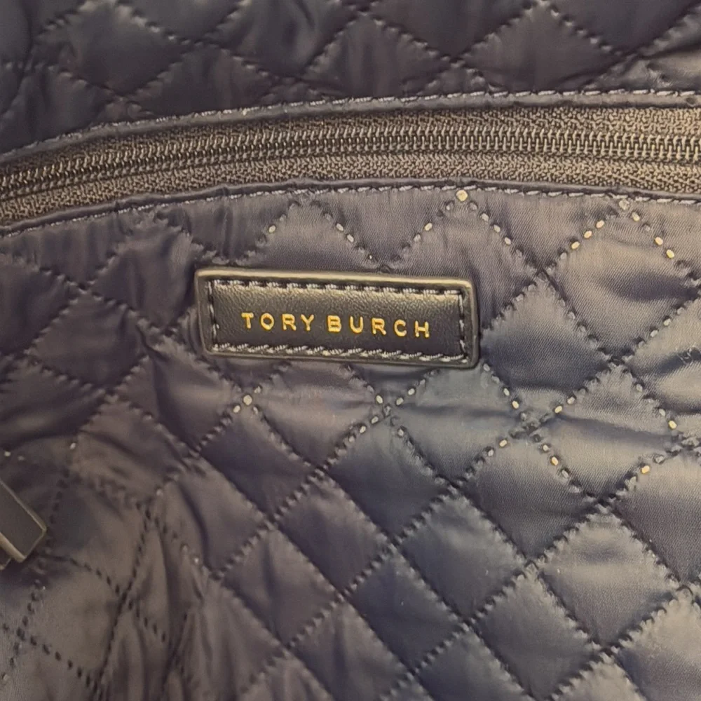 Tory Burch hot pink Barbie pink nylon backpack purse